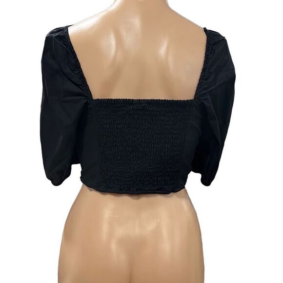 Vera Moda Black Croo Top - Picture 2 of 11